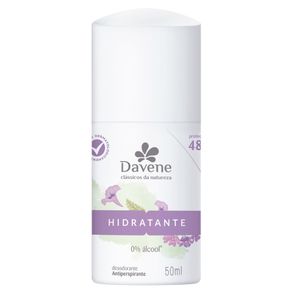 Desodorante Antiperspirante  Roll On Hidratante  Clássicos Da Natureza 50ml  - Davene