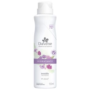 Desodorante Antiperspirante Aerossol Hidratante Clássicos Da Natureza 150ml - Davene