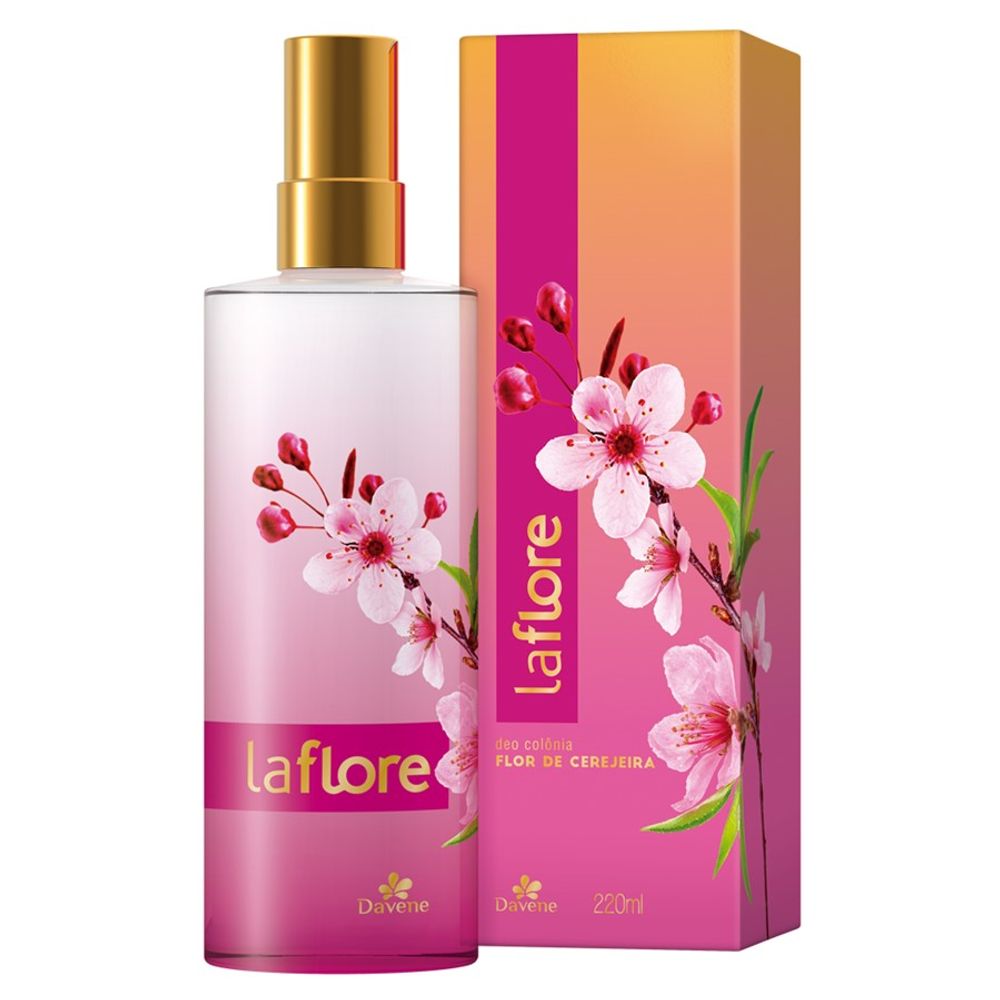 Colônia La Flore Cerejeira 220ml - davene