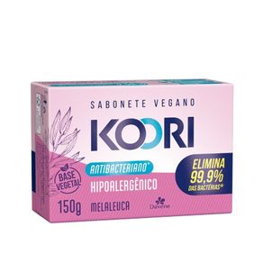 Sabonete Vegetal Antibac Hipoalergênico Koori 150g - Davene (Val 09/2022)